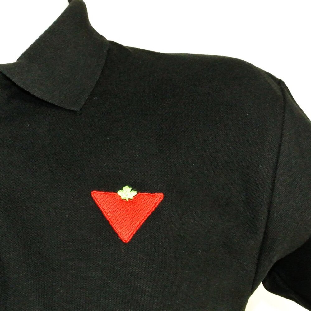 CANADIAN TIRE Store Employee Uniform Polo Shirt Black NEW Size XL - Picture 8 of 9